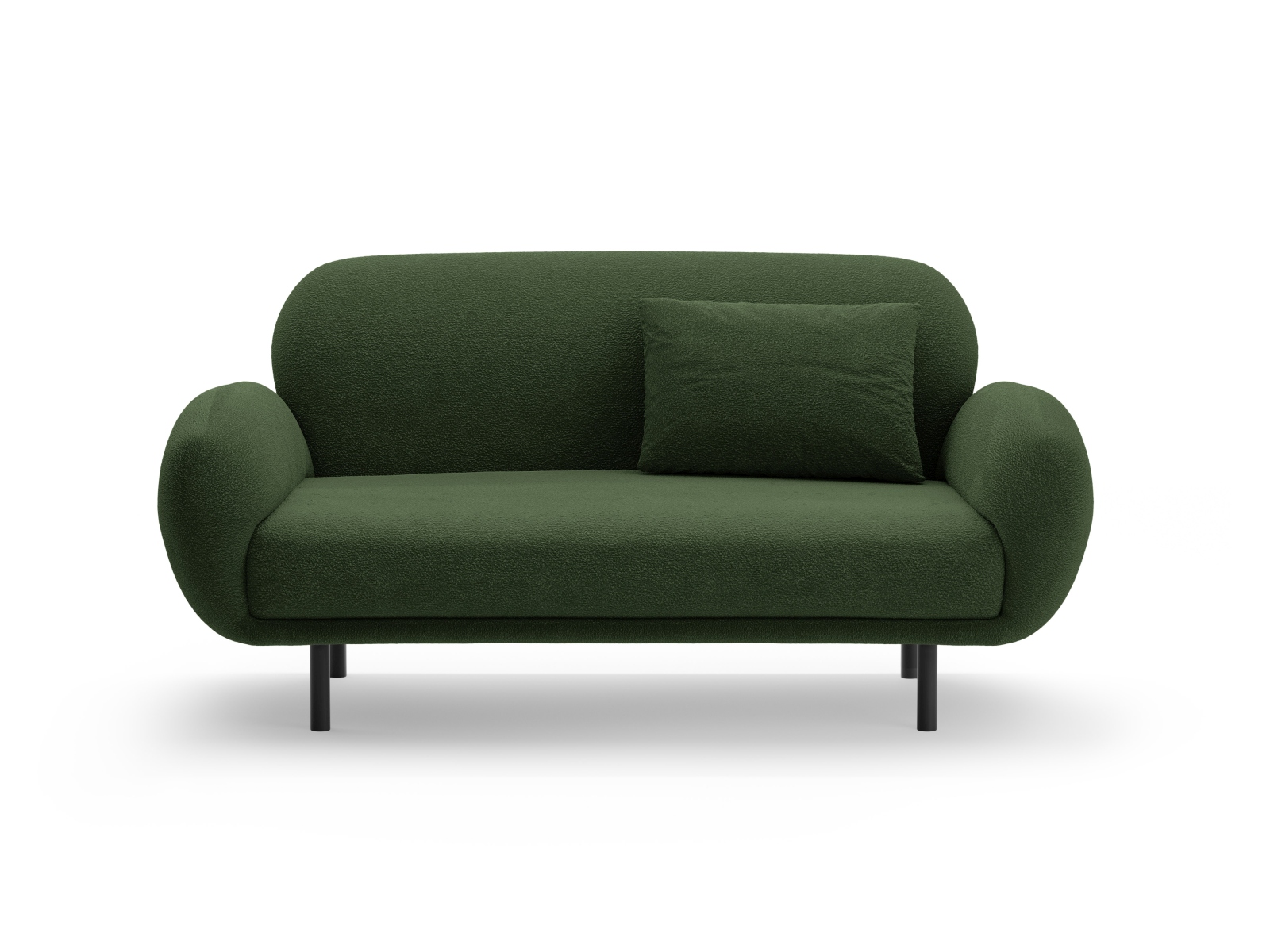 Boucle Sofa, "Poppy", 2 Seats, 148x72x82