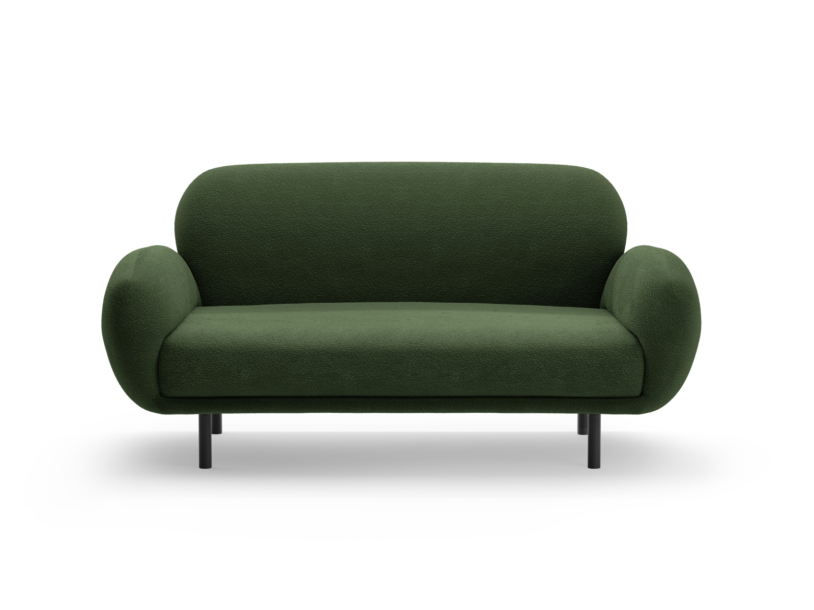 Boucle Sofa, "Poppy", 2 Seats, 148x72x82