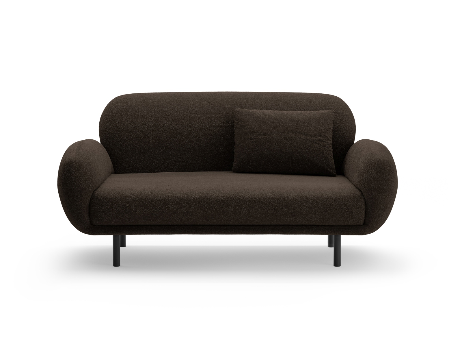 Boucle Sofa, "Poppy", 2 Seats, 148x72x82