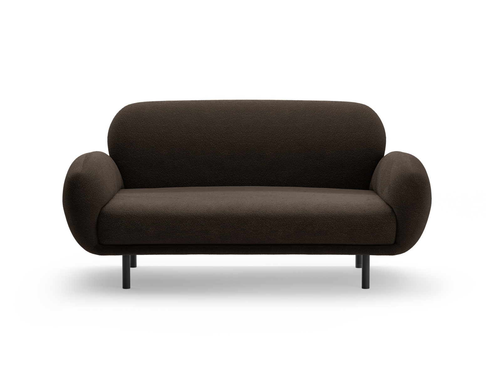 Boucle Sofa, "Poppy", 2 Seats, 148x72x82