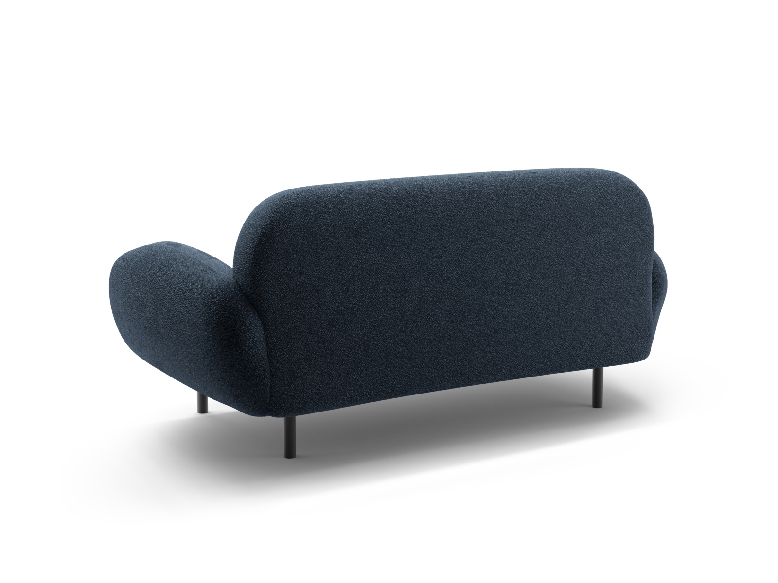 Boucle Sofa, "Poppy", 2 Seats, 148x72x82