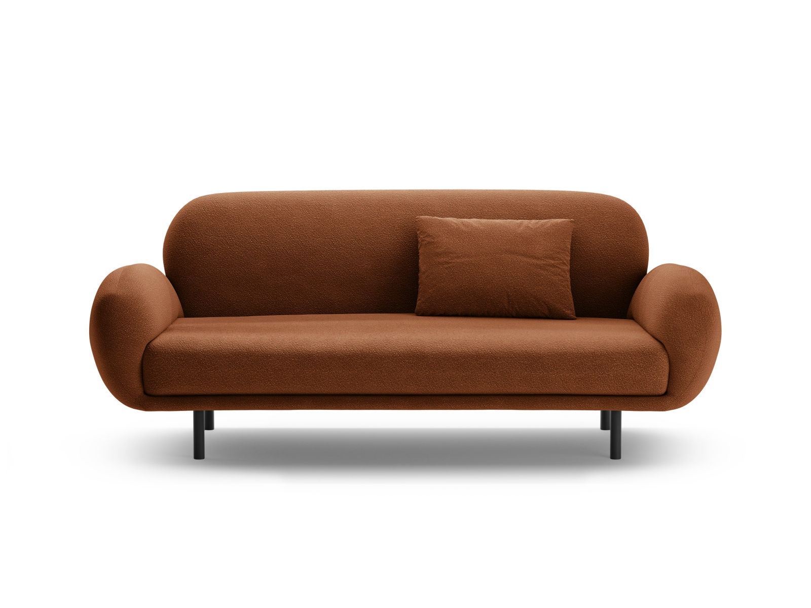 Boucle Sofa, "Poppy", 2 Seats, 178x72x82
