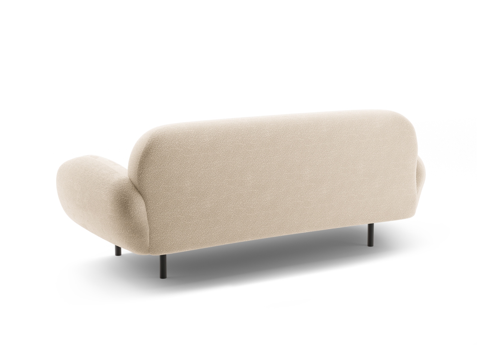 Boucle Sofa, "Poppy", 2 Seats, 178x72x82