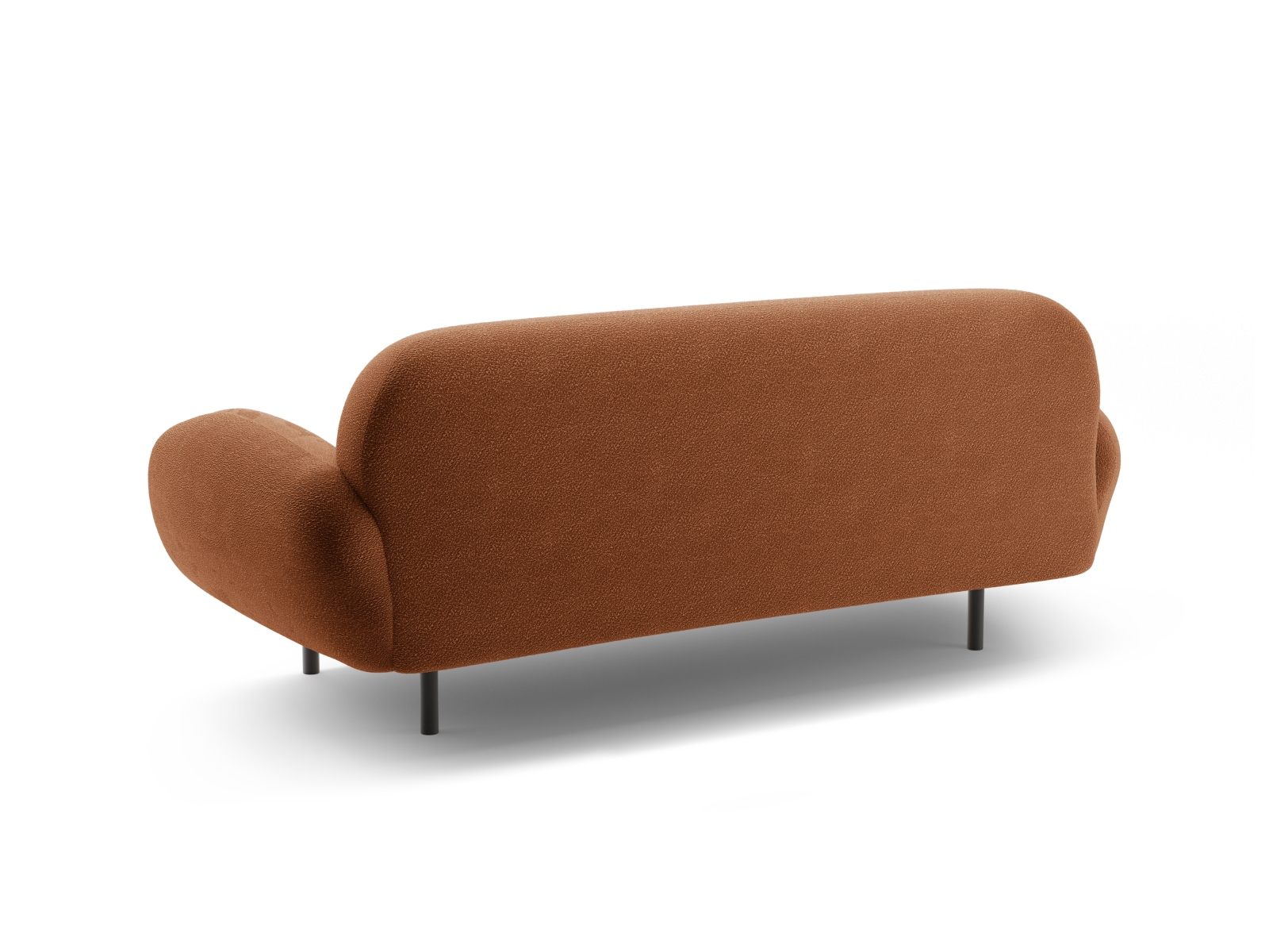 Boucle Sofa, "Poppy", 2 Seats, 178x72x82
