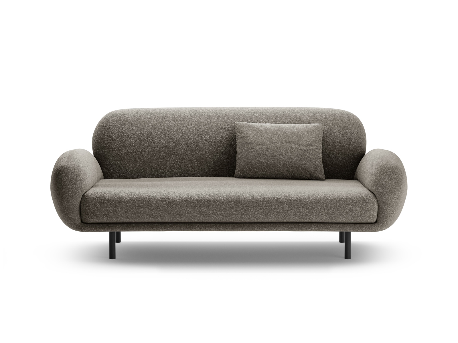 Boucle Sofa, "Poppy", 2 Seats, 178x72x82