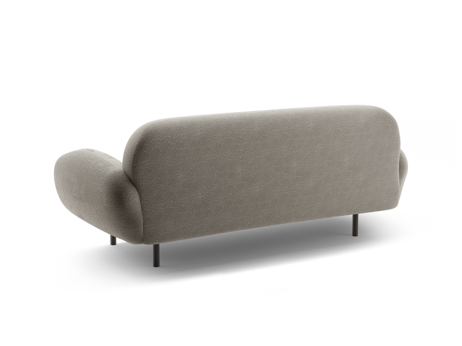 Boucle Sofa, "Poppy", 2 Seats, 178x72x82