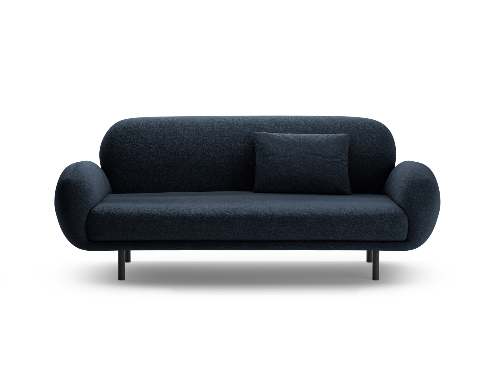 Boucle Sofa, "Poppy", 2 Seats, 178x72x82