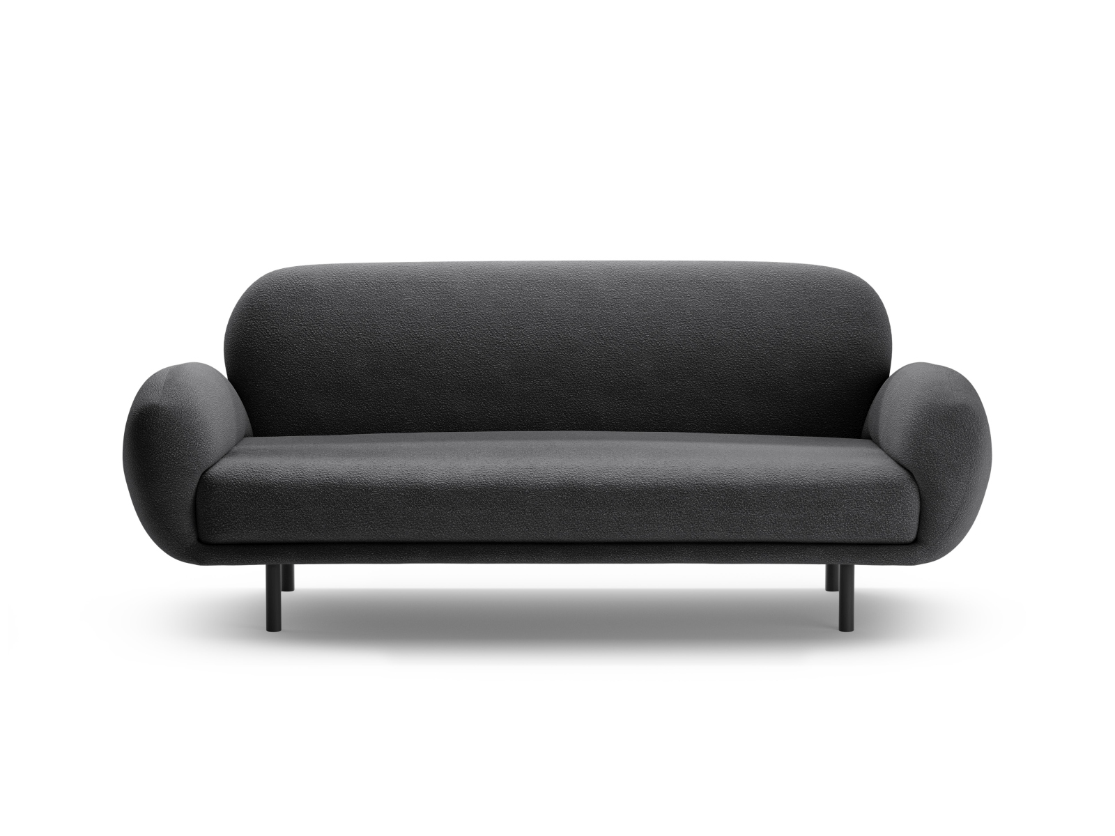 Boucle Sofa, "Poppy", 2 Seats, 178x72x82