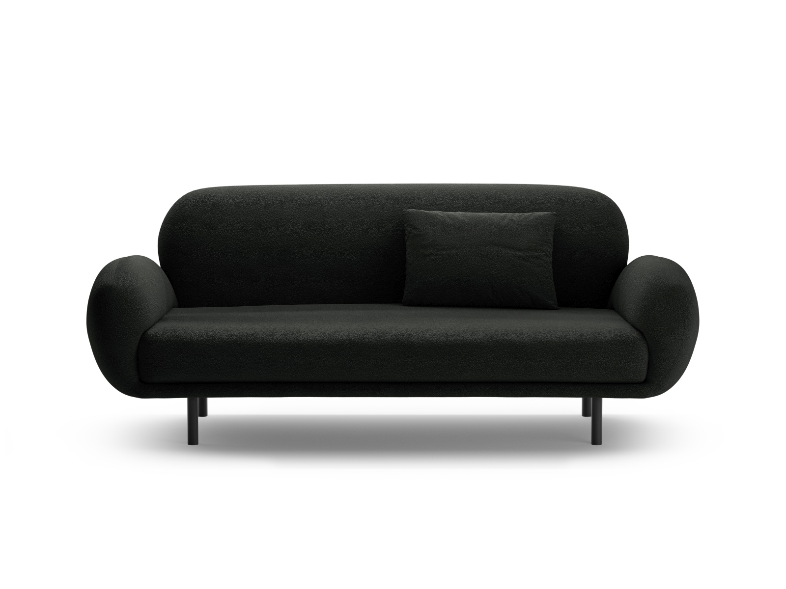 Boucle Sofa, "Poppy", 2 Seats, 178x72x82