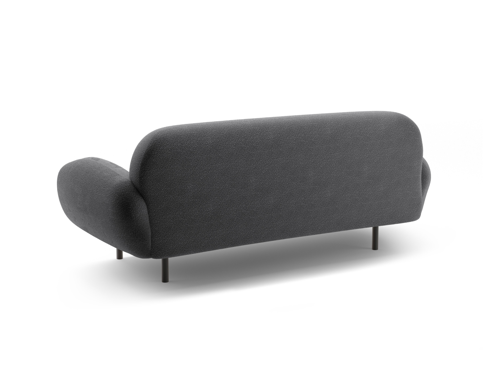 Boucle Sofa, "Poppy", 2 Seats, 178x72x82
