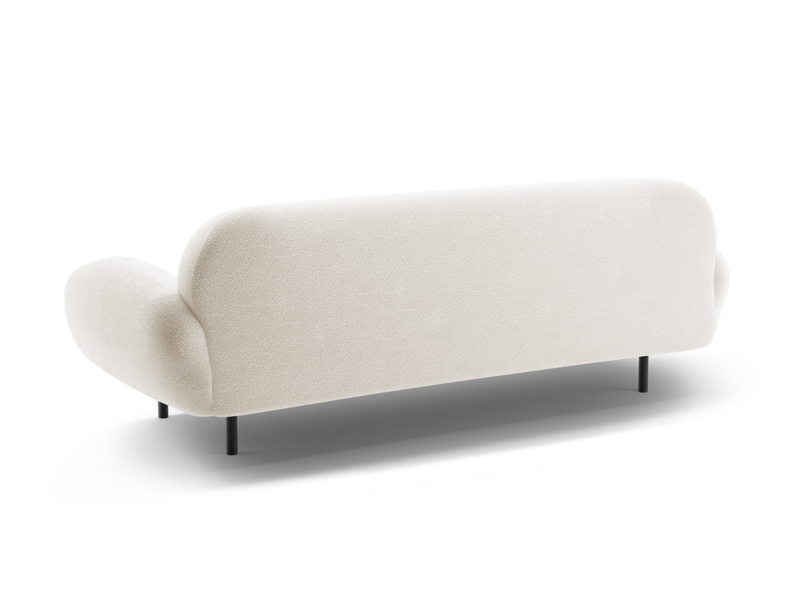 Boucle Sofa, "Poppy", 3 Seats, 208x72x82