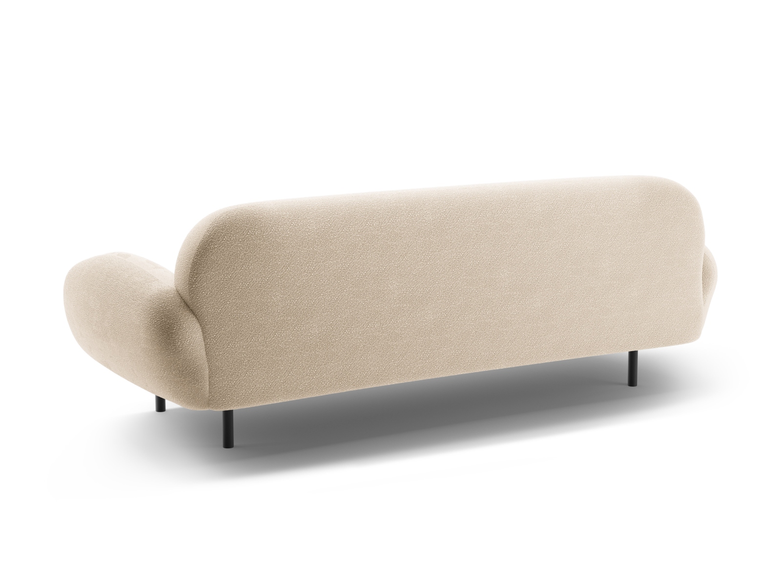 Boucle Sofa, "Poppy", 3 Seats, 208x72x82