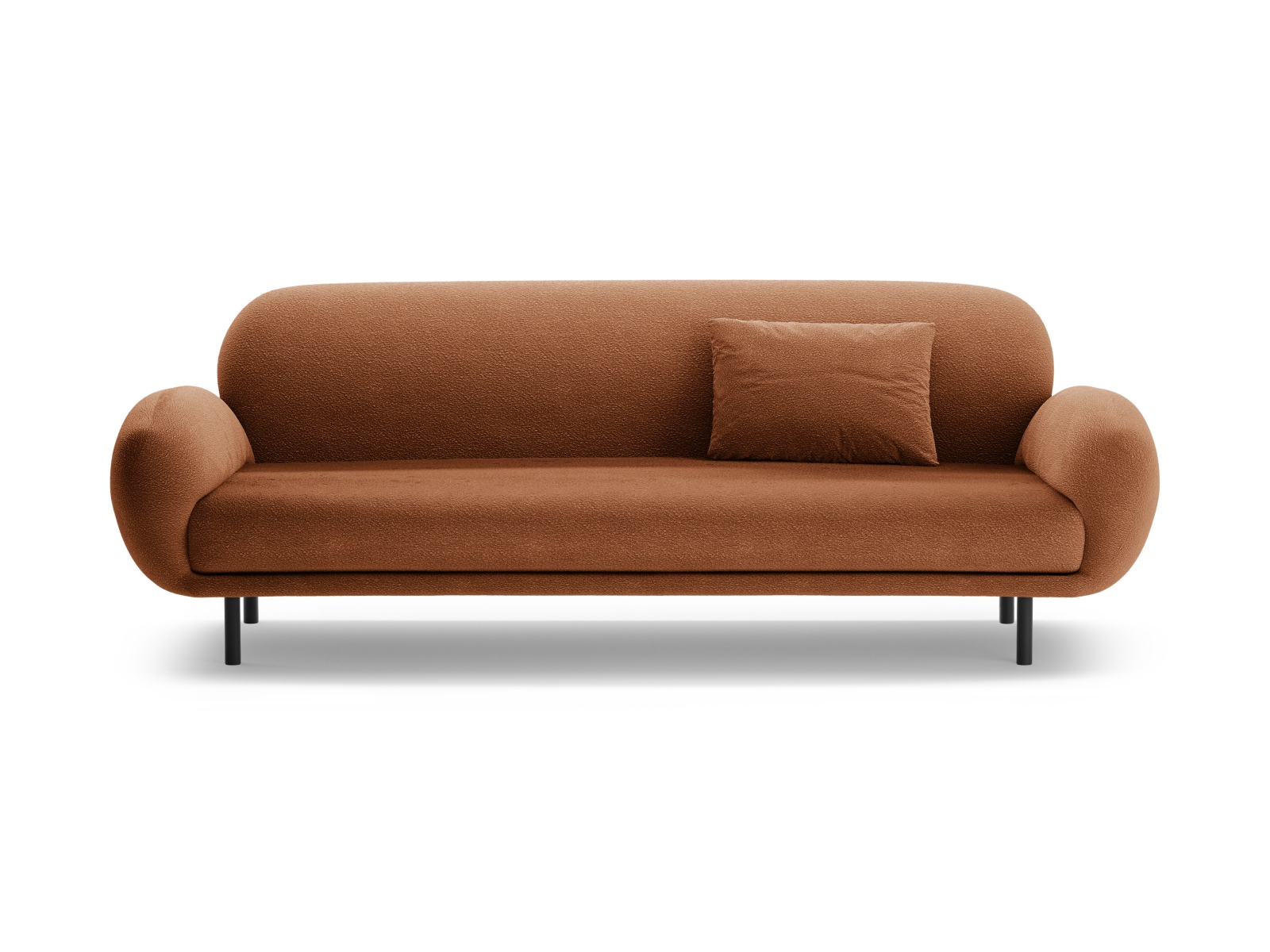 Boucle Sofa, "Poppy", 3 Seats, 208x72x82