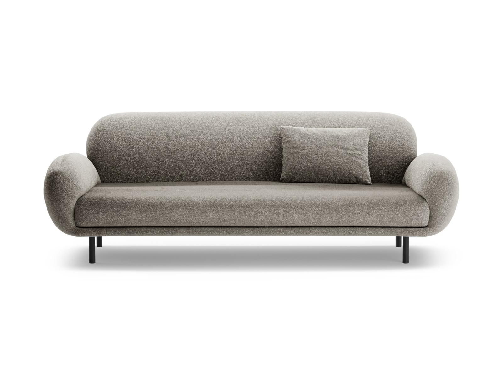 Boucle Sofa, "Poppy", 3 Seats, 208x72x82