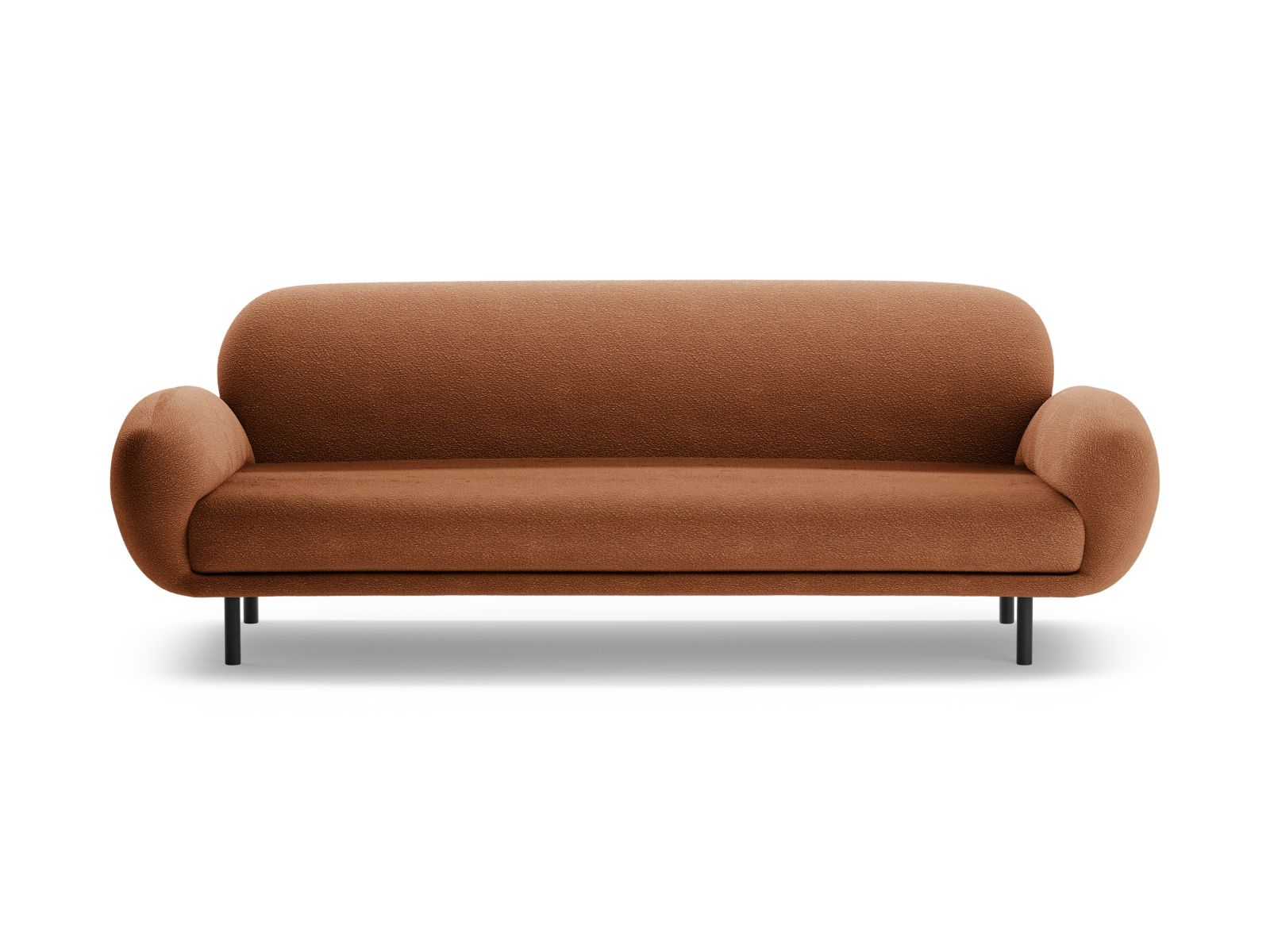 Boucle Sofa, "Poppy", 3 Seats, 208x72x82