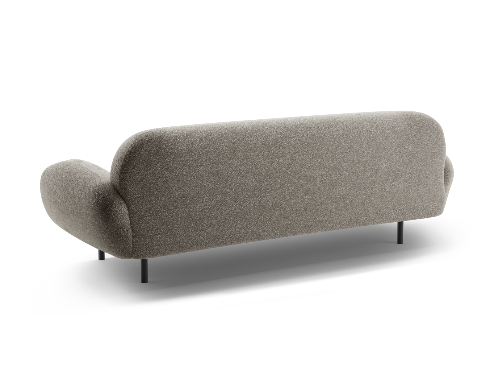 Boucle Sofa, "Poppy", 3 Seats, 208x72x82