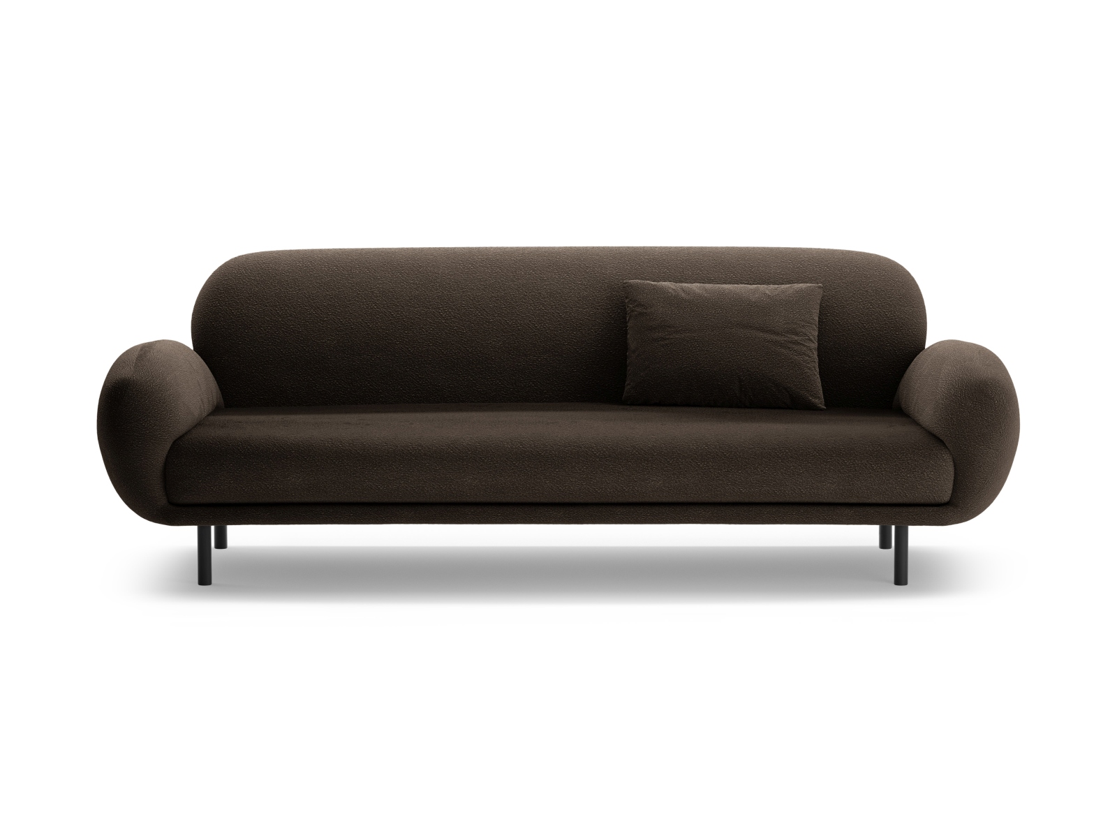 Boucle Sofa, "Poppy", 3 Seats, 208x72x82