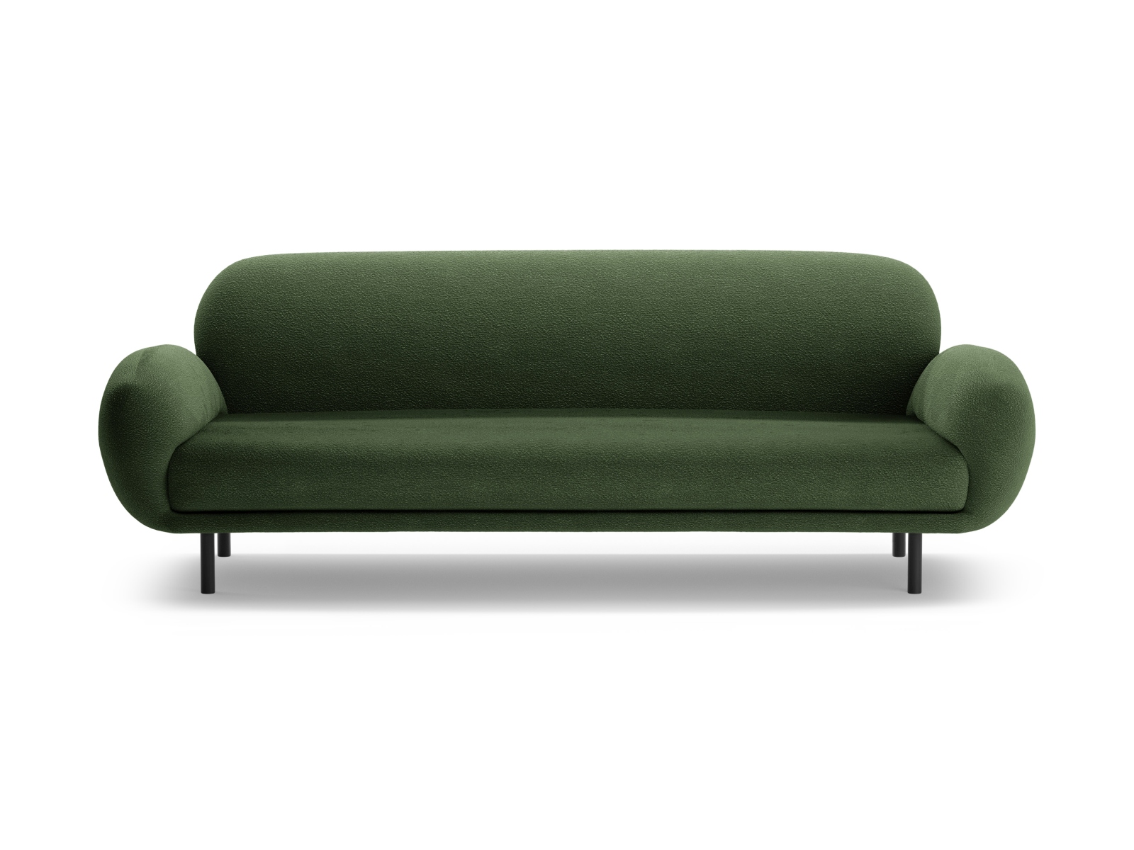 Boucle Sofa, "Poppy", 3 Seats, 208x72x82