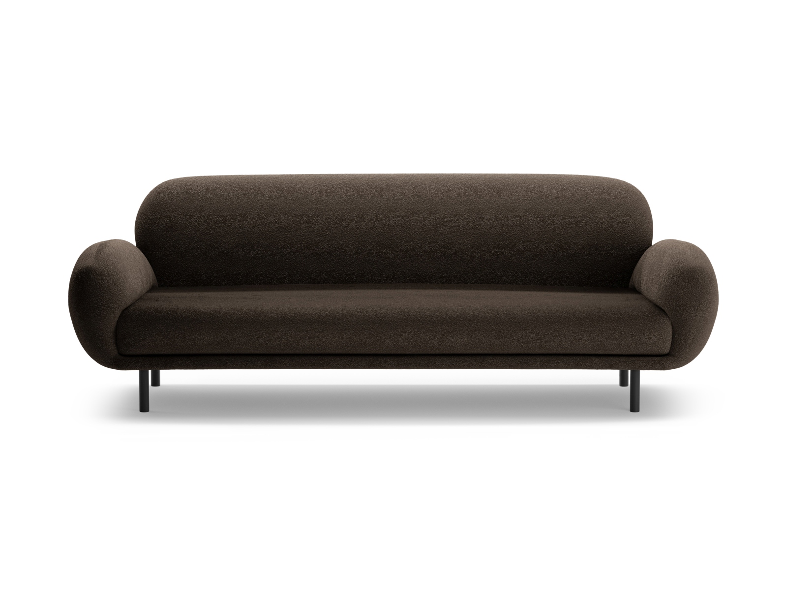 Boucle Sofa, "Poppy", 3 Seats, 208x72x82