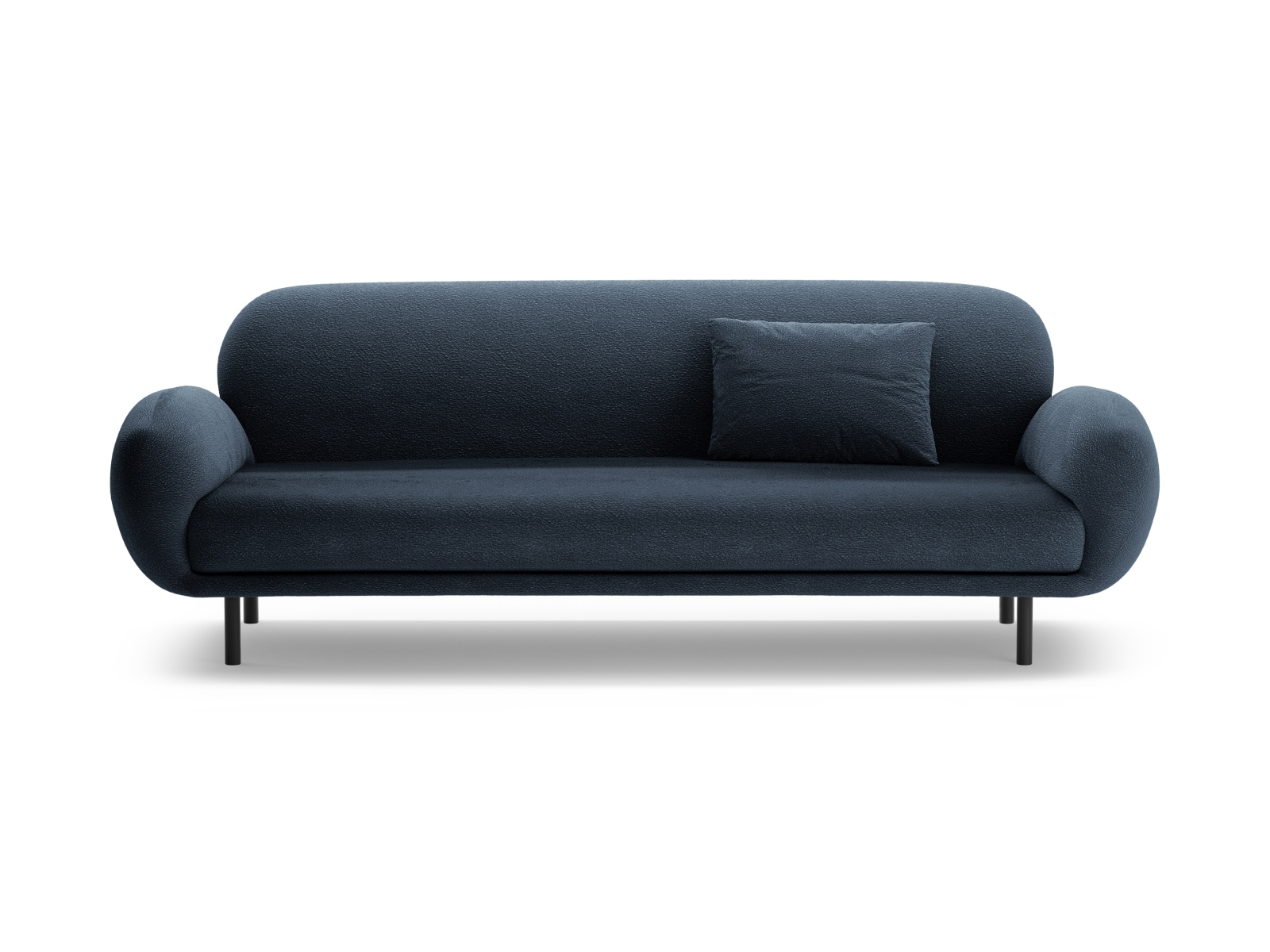 Boucle Sofa, "Poppy", 3 Seats, 208x72x82