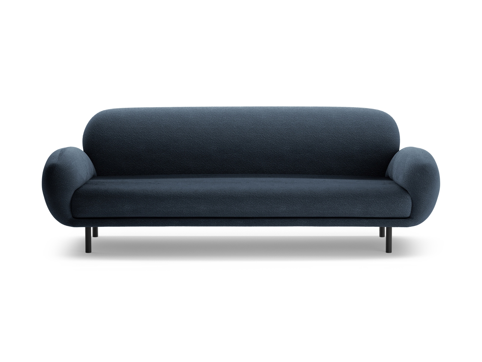 Boucle Sofa, "Poppy", 3 Seats, 208x72x82