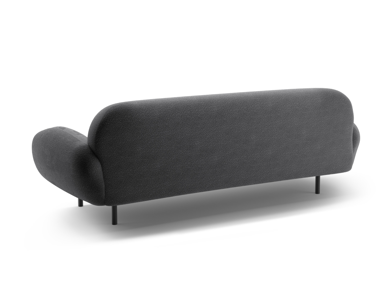 Boucle Sofa, "Poppy", 3 Seats, 208x72x82