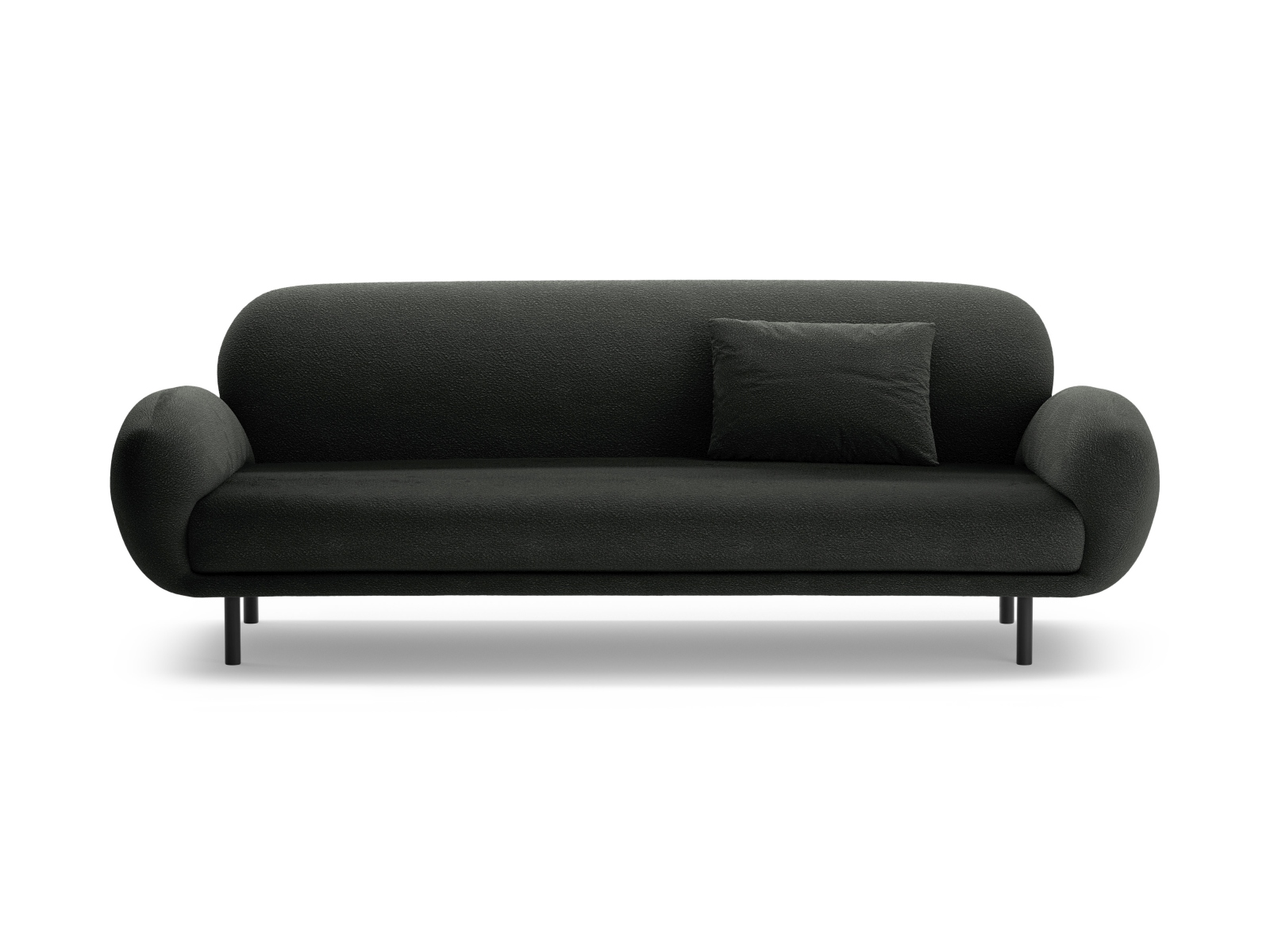Boucle Sofa, "Poppy", 3 Seats, 208x72x82