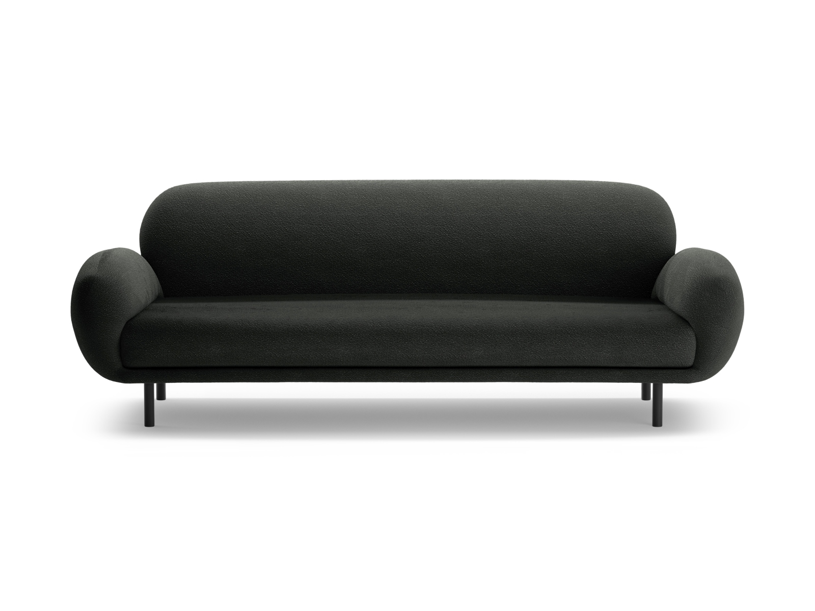 Boucle Sofa, "Poppy", 3 Seats, 208x72x82