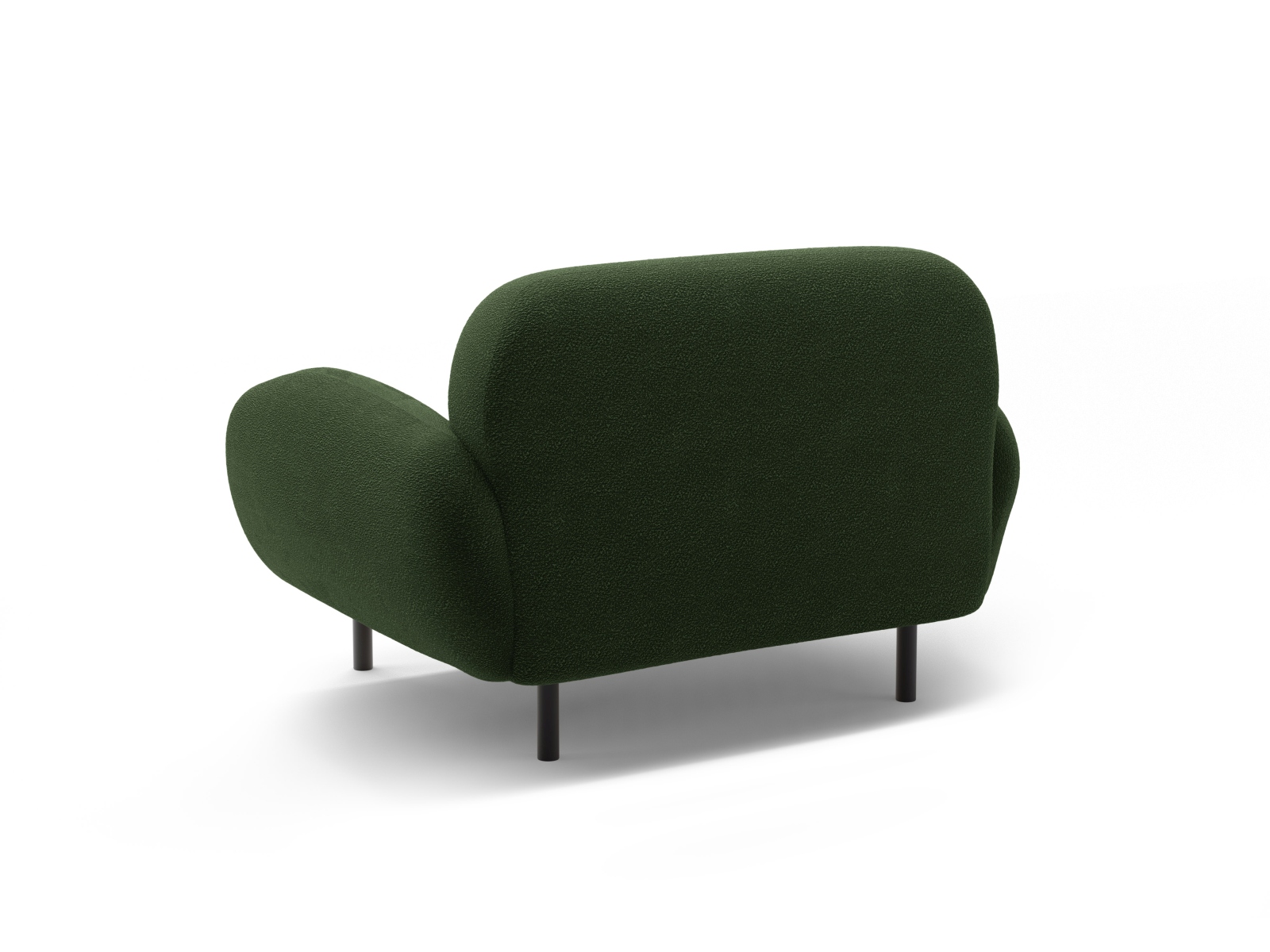 Boucle Armchair, "Poppy", 1 Seat, 90x72x82
