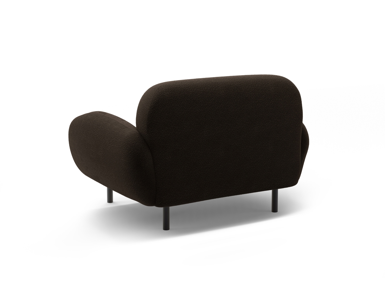 Boucle Armchair, "Poppy", 1 Seat, 90x72x82
