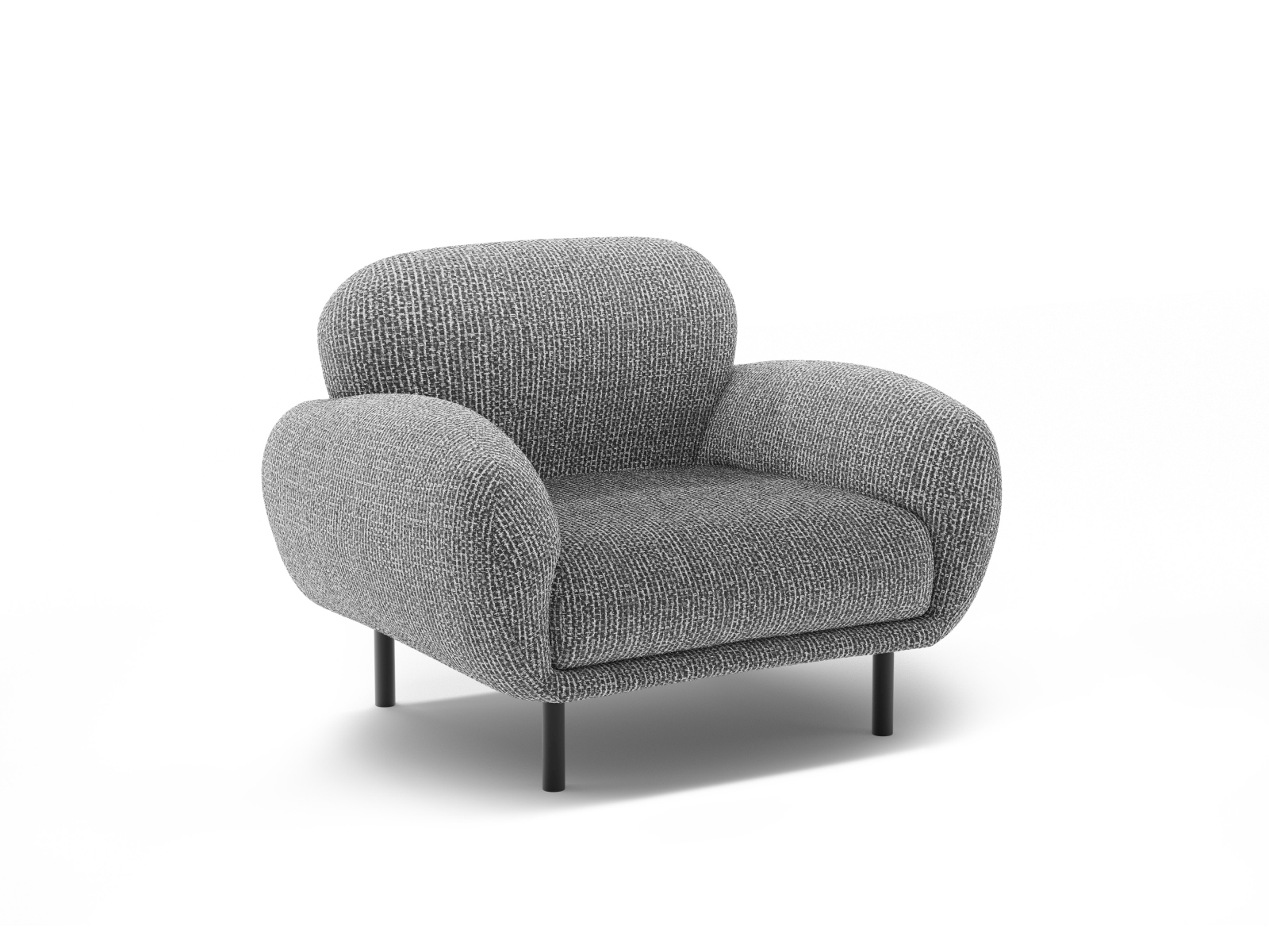 Armchair, "Poppy", 1 Seat, 90x72x82