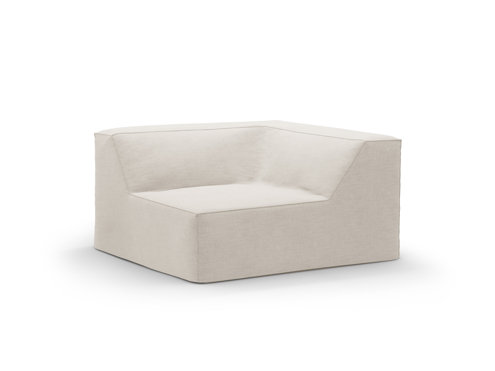 Corner Modul, "Jodie", 1 Seat, 99x99x77