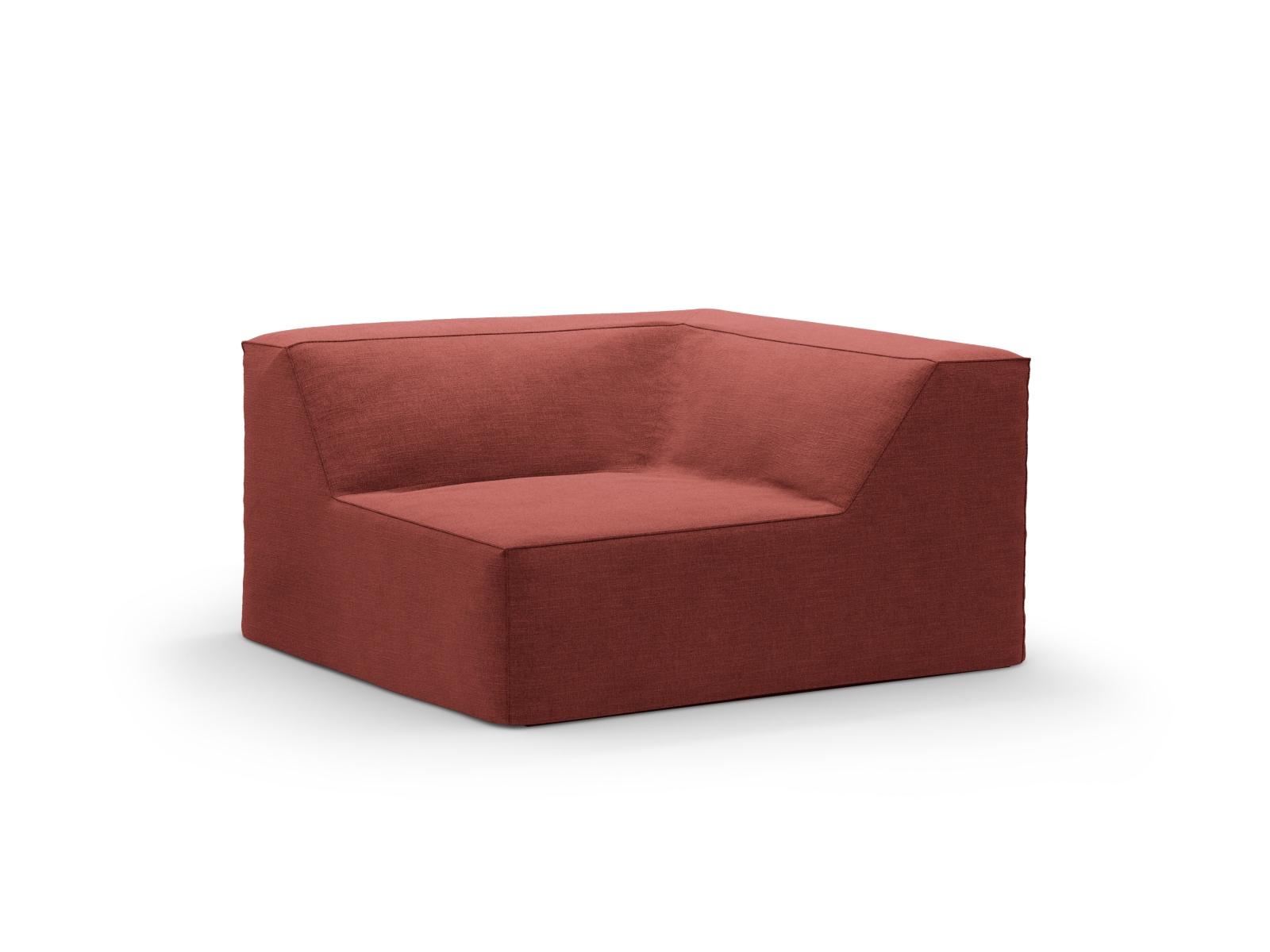 Corner Modul, "Jodie", 1 Seat, 99x99x77