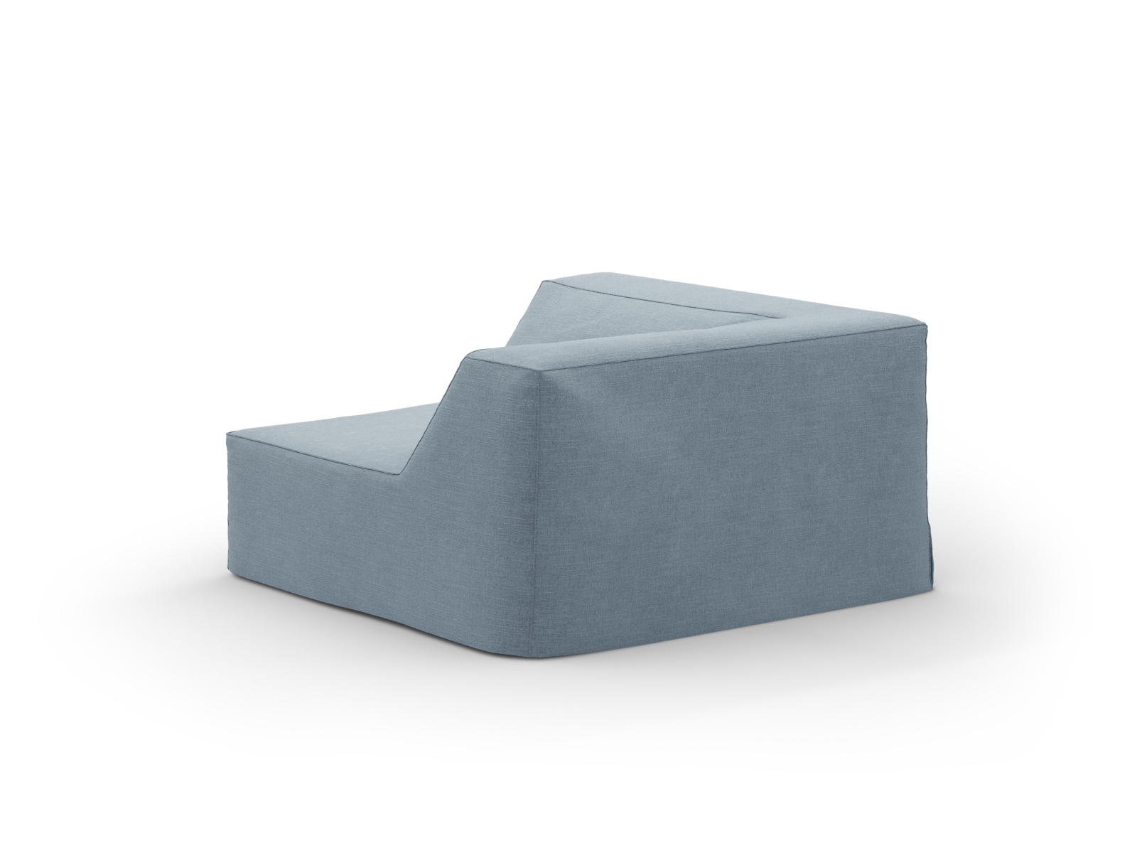 Corner Modul, "Jodie", 1 Seat, 99x99x77
