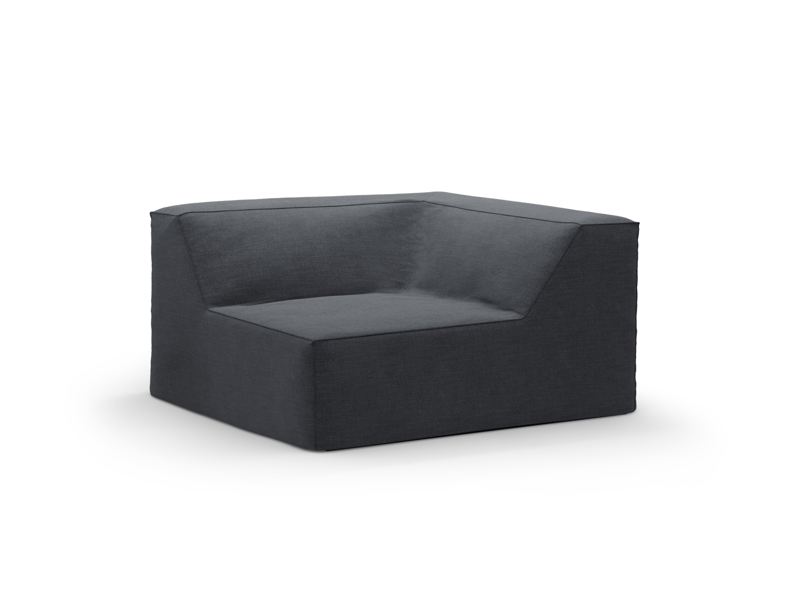 Corner Modul, "Jodie", 1 Seat, 99x99x77