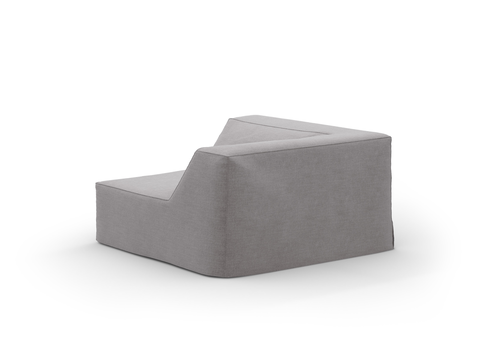 Corner Modul, "Jodie", 1 Seat, 99x99x77
