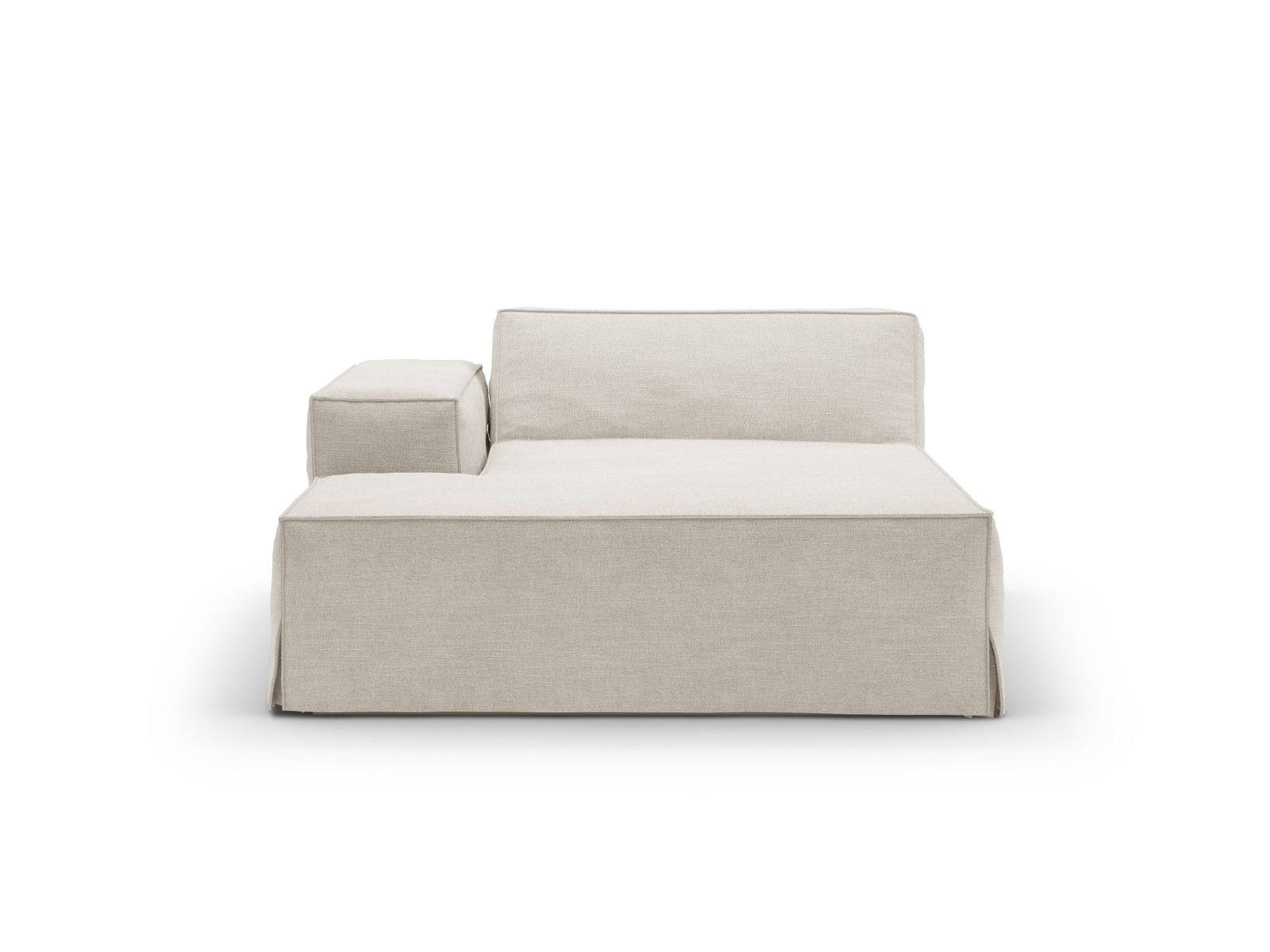 Chaise Longue Left, "Jodie", 1 Seat, 102x162x77