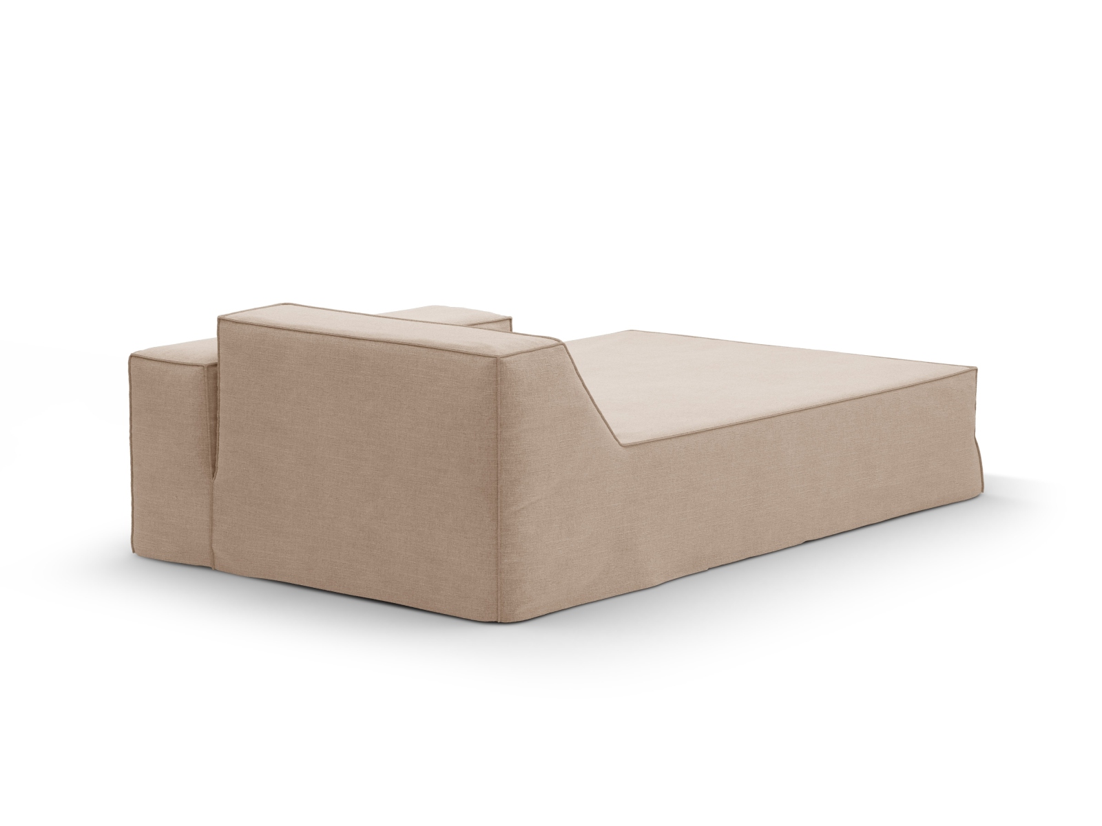 Chaise Longue Left, "Jodie", 1 Seat, 102x162x77