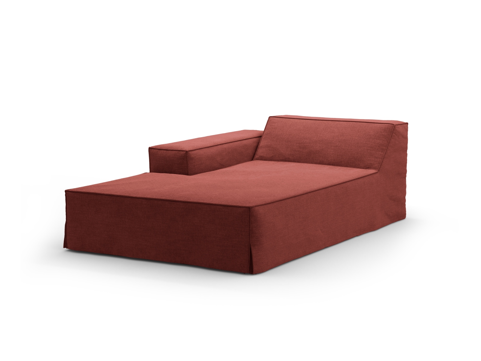 Chaise Longue Left, "Jodie", 1 Seat, 102x162x77