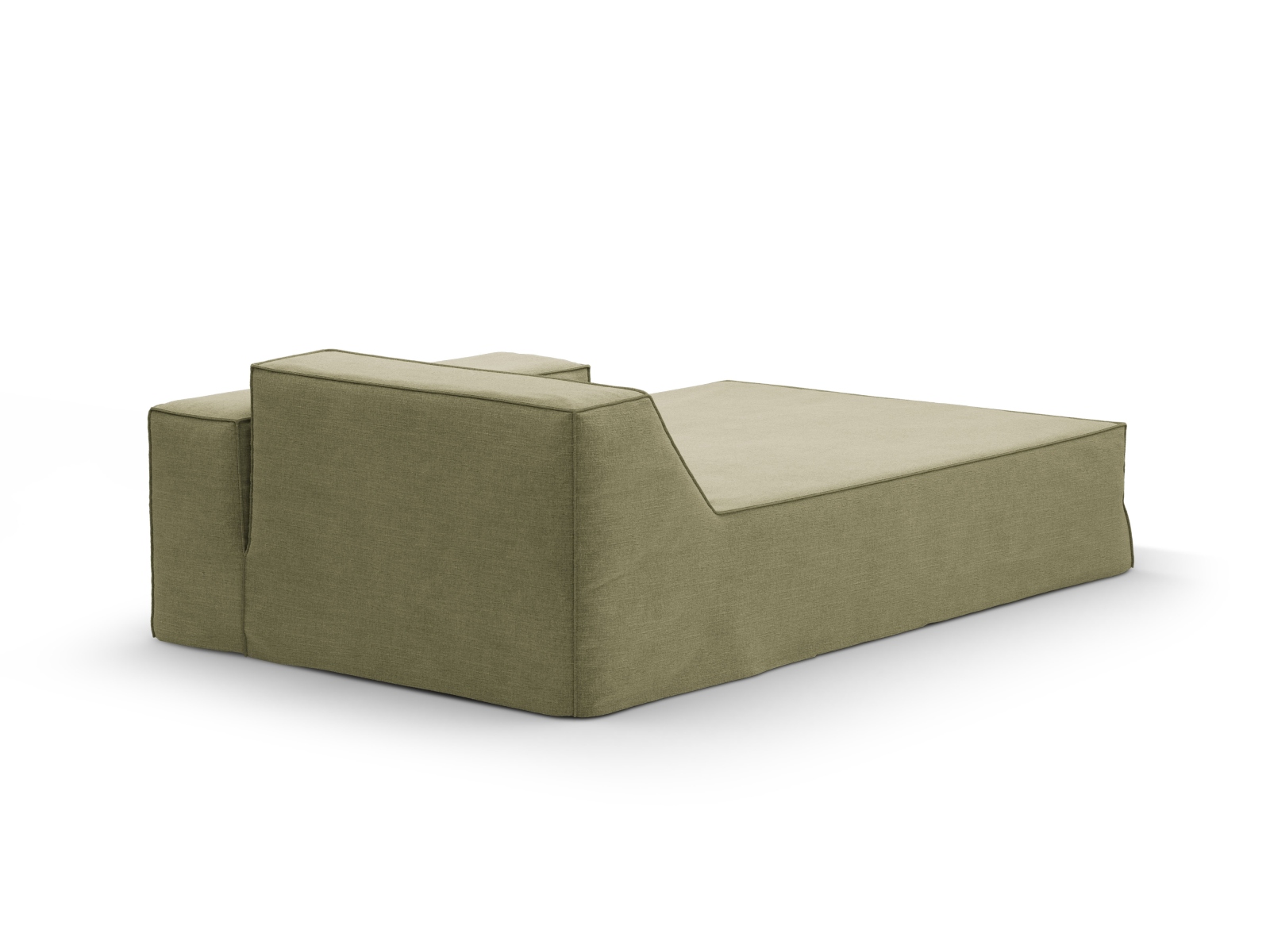 Chaise Longue Left, "Jodie", 1 Seat, 102x162x77