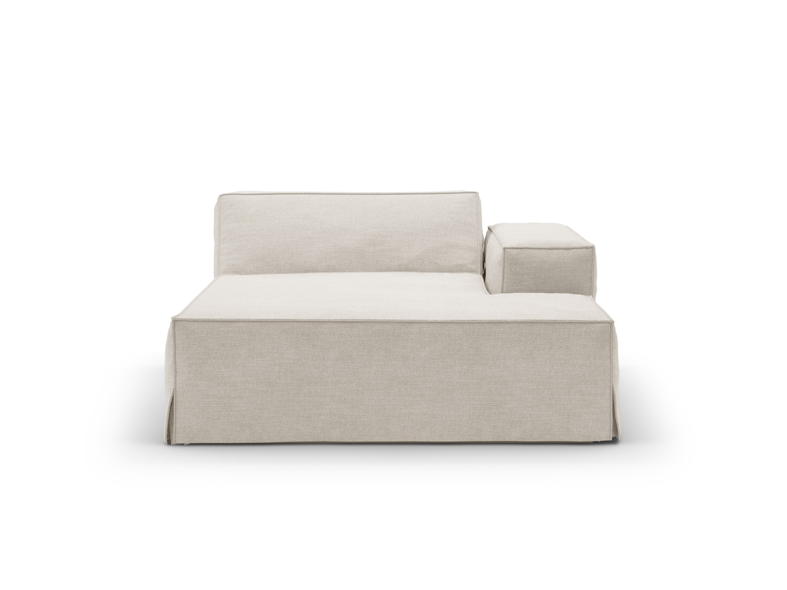 Chaise Longue Right, "Jodie", 1 Seat, 102x162x77