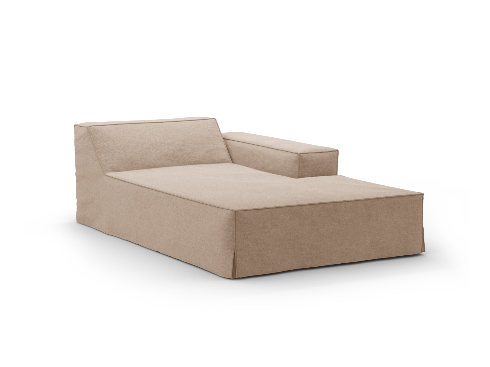 Chaise Longue Right, "Jodie", 1 Seat, 102x162x77