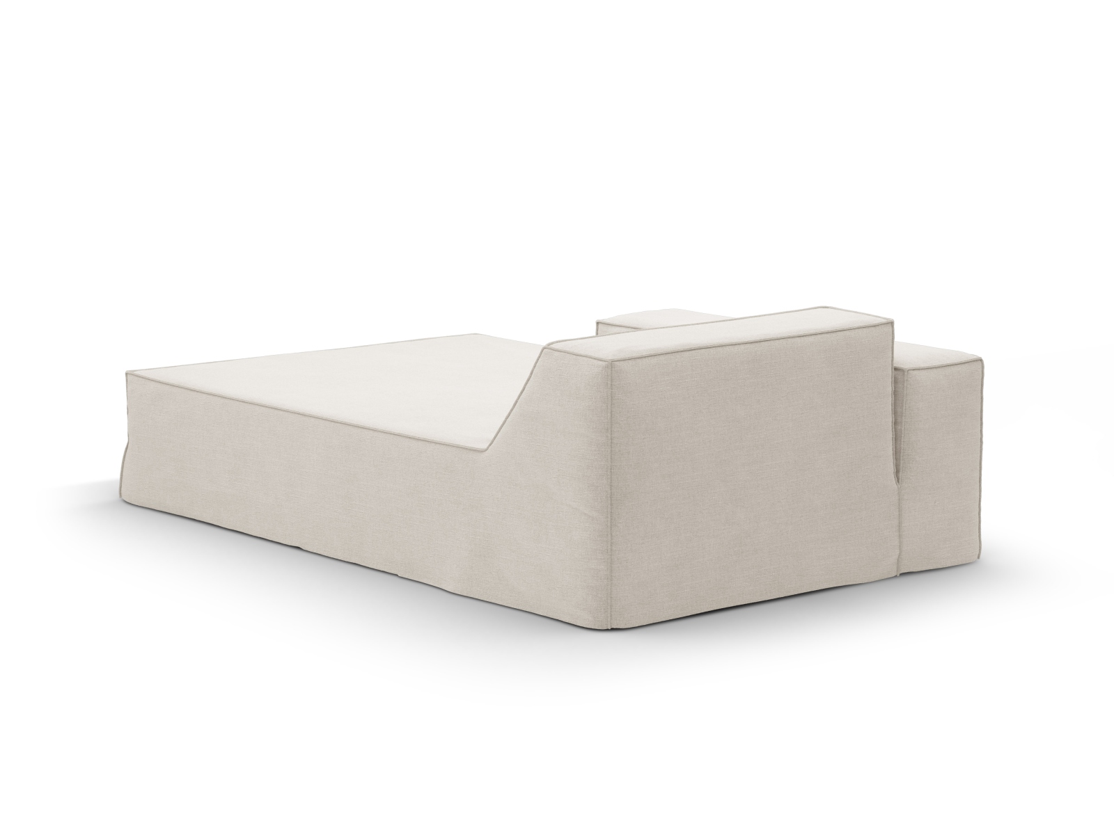 Chaise Longue Right, "Jodie", 1 Seat, 102x162x77