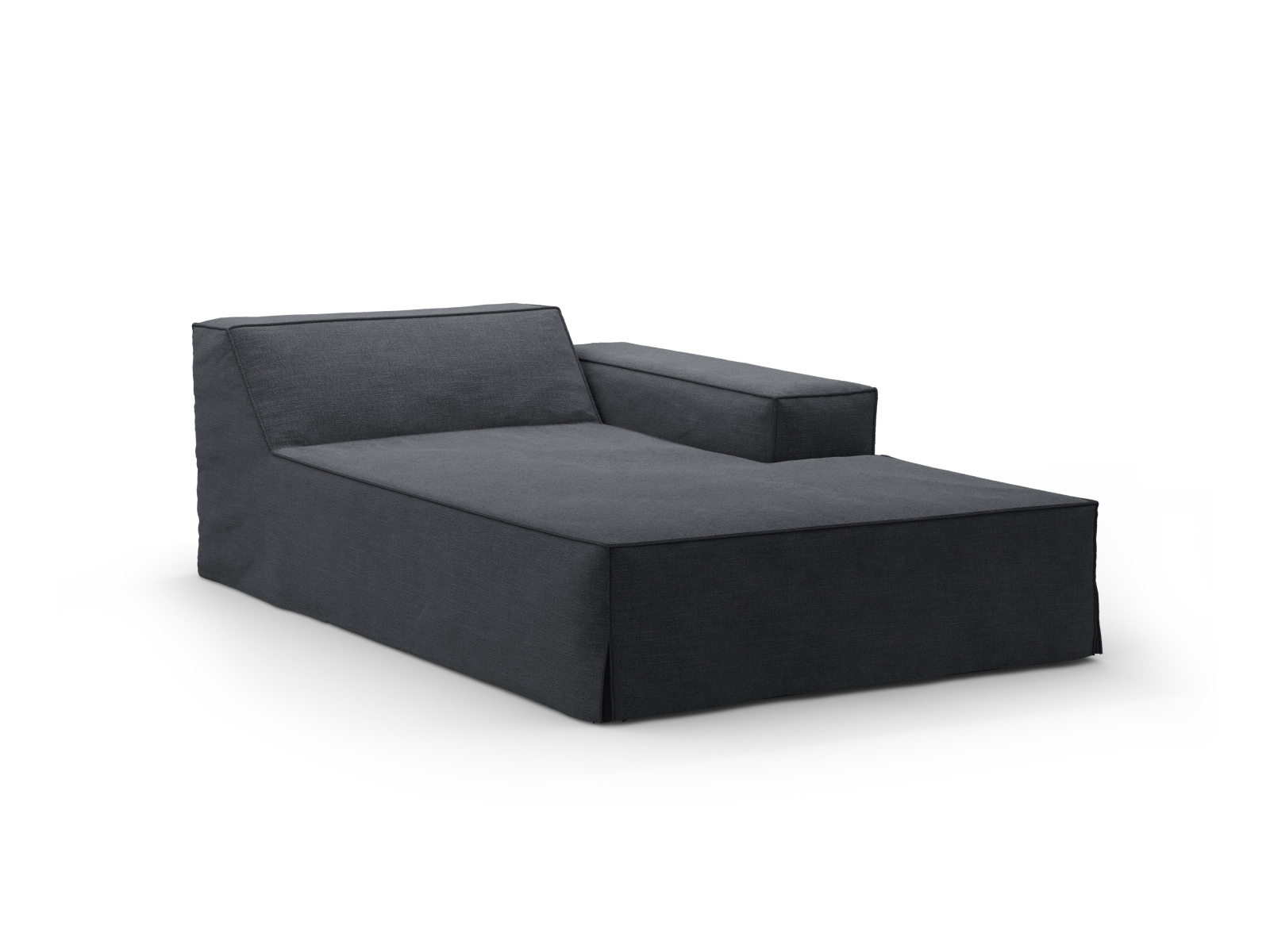 Chaise Longue Right, "Jodie", 1 Seat, 102x162x77