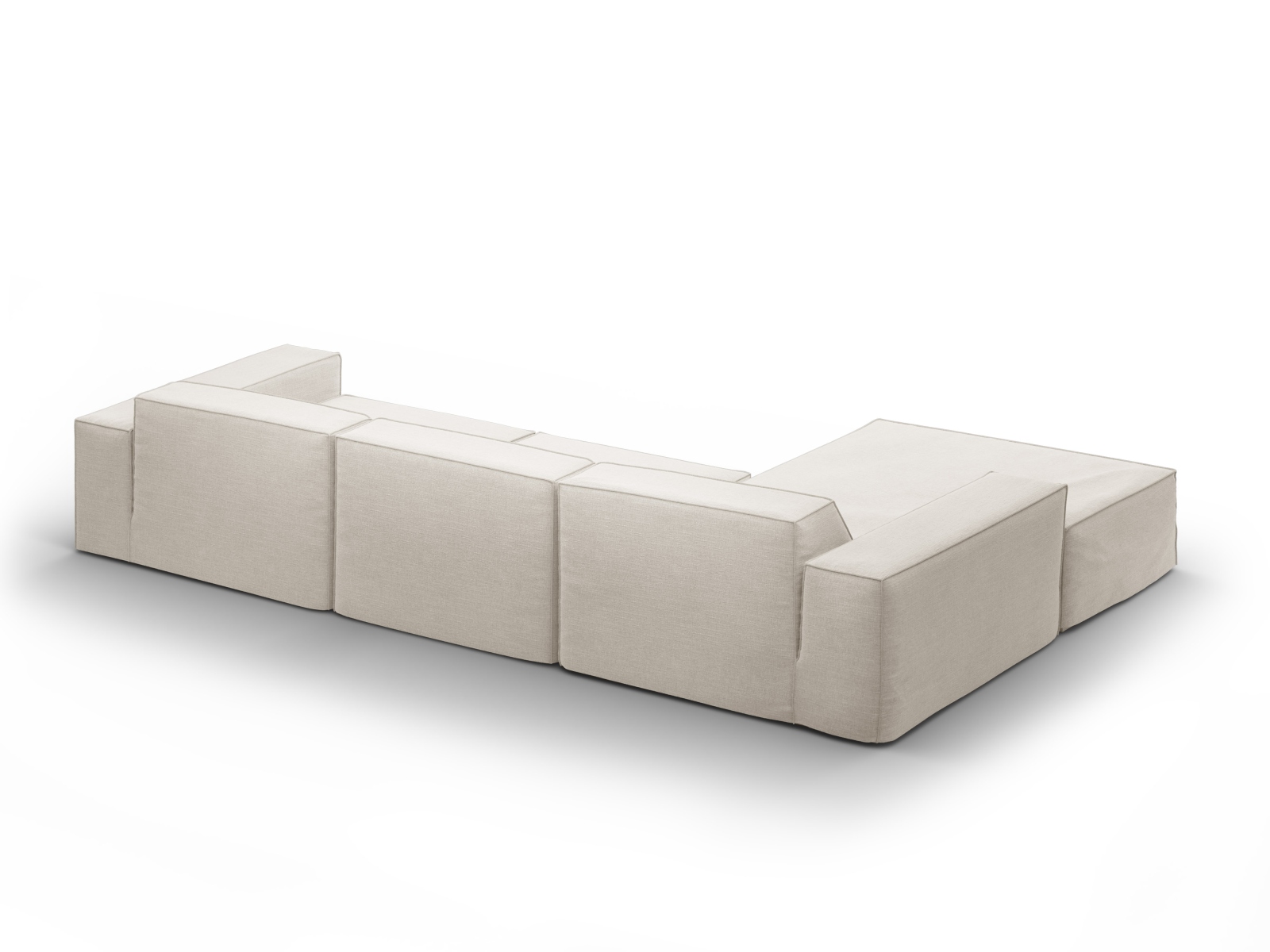 Modular Left Corner Sofa, "Jodie", 4 Seats, 284x162x77