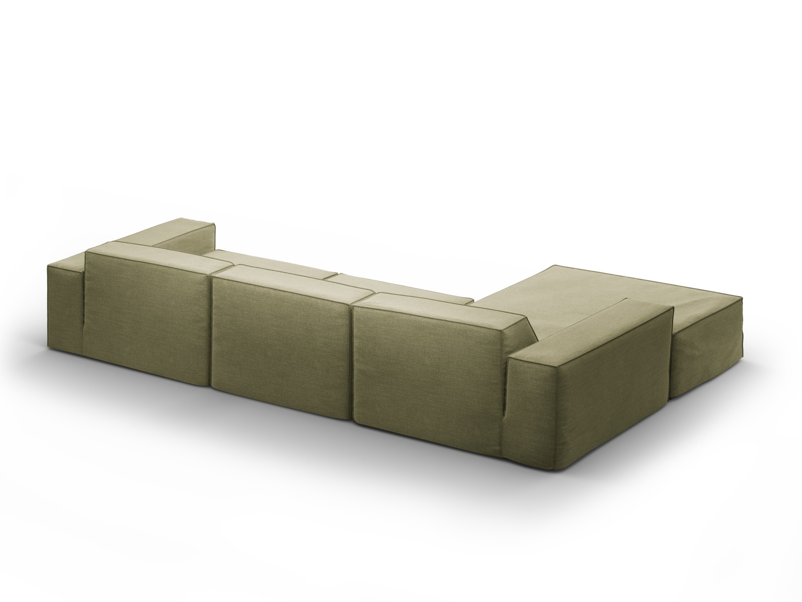 Modular Left Corner Sofa, "Jodie", 4 Seats, 284x162x77
