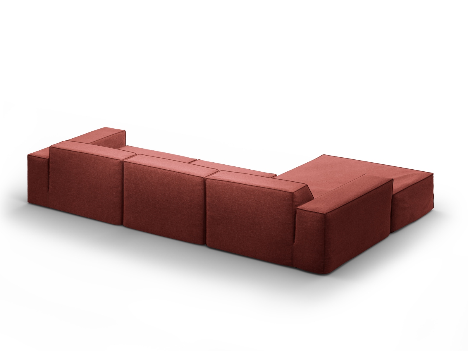 Modular Left Corner Sofa, "Jodie", 4 Seats, 284x162x77