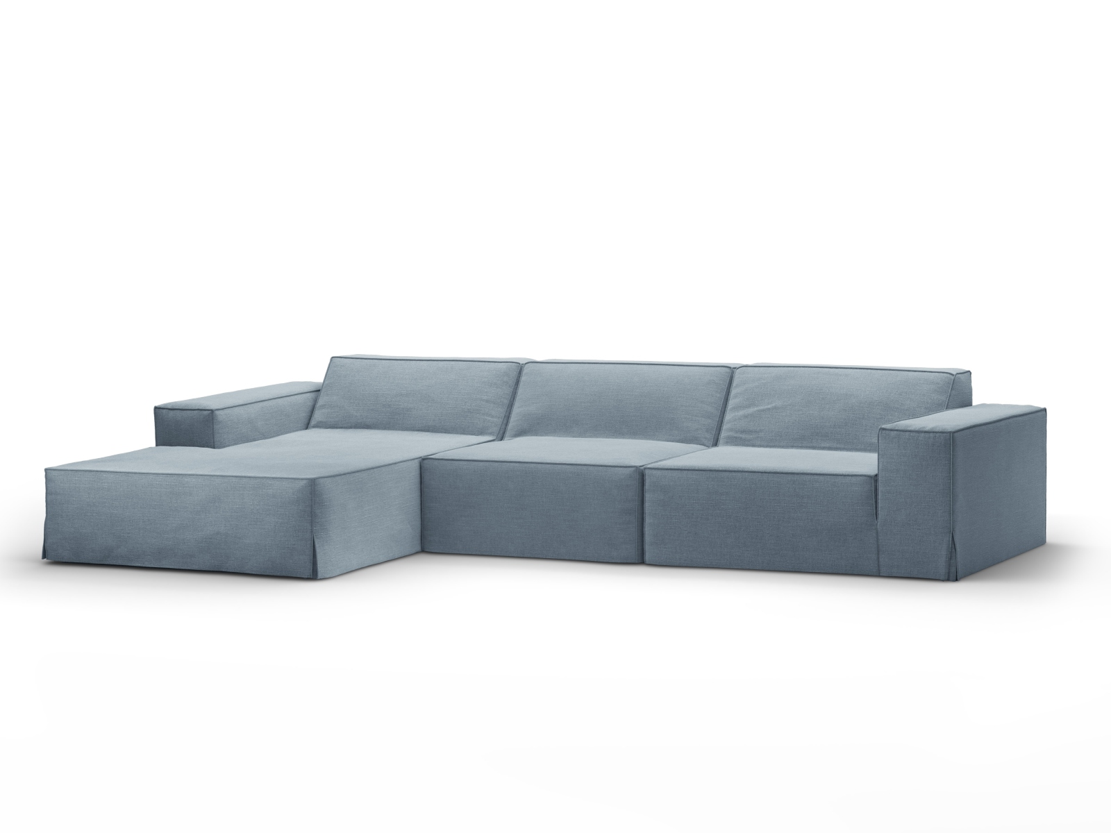Modular Left Corner Sofa, "Jodie", 4 Seats, 284x162x77