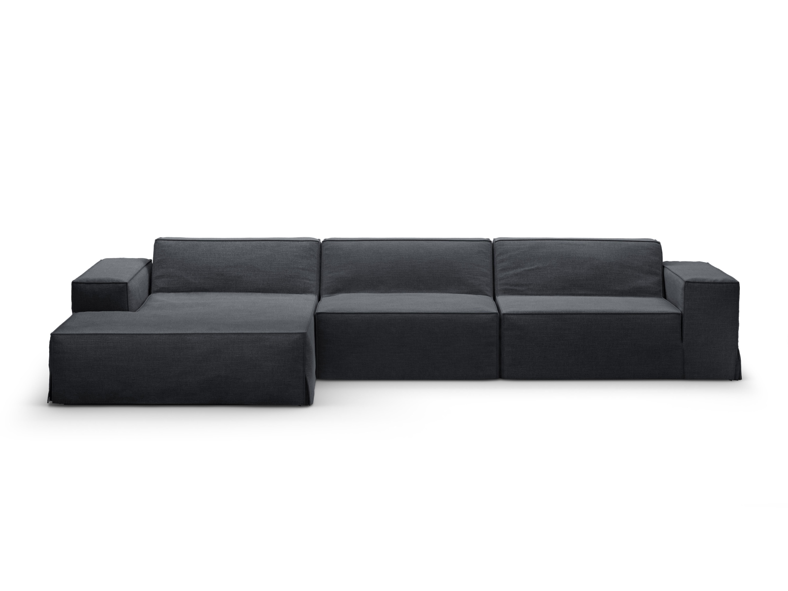 Modular Left Corner Sofa, "Jodie", 4 Seats, 284x162x77