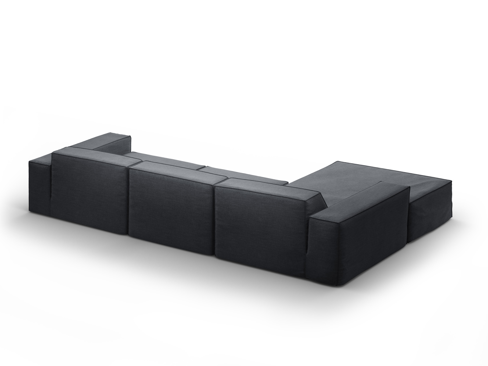 Modular Left Corner Sofa, "Jodie", 4 Seats, 284x162x77